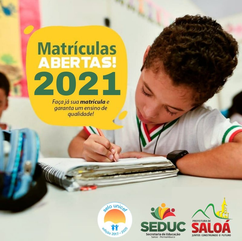 Matrículas Abertas 2021