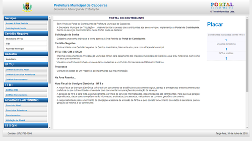 portal do contribuinte